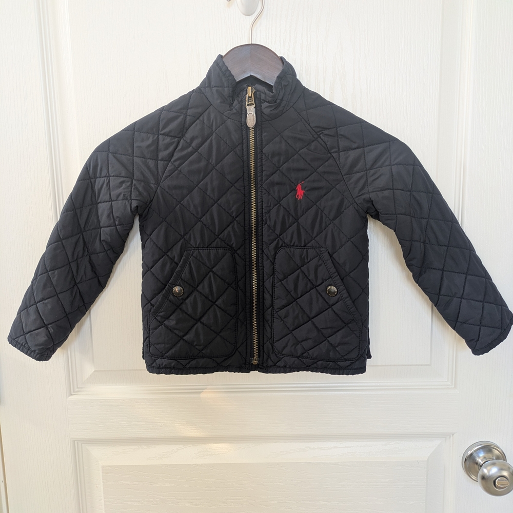 Ralph Lauren Polo Navy Quilted Jacket